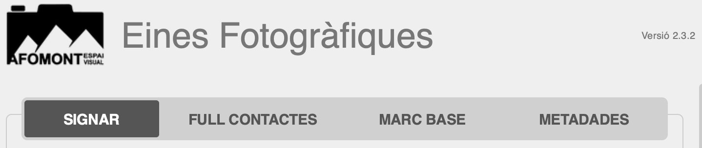 AFOMONT – Eines Fotogràfiques